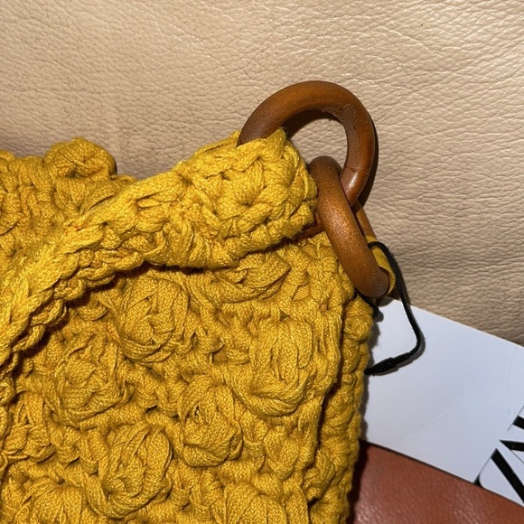NWT Zara Crochet Bobble Shoulder bag - Picture 14 of 16